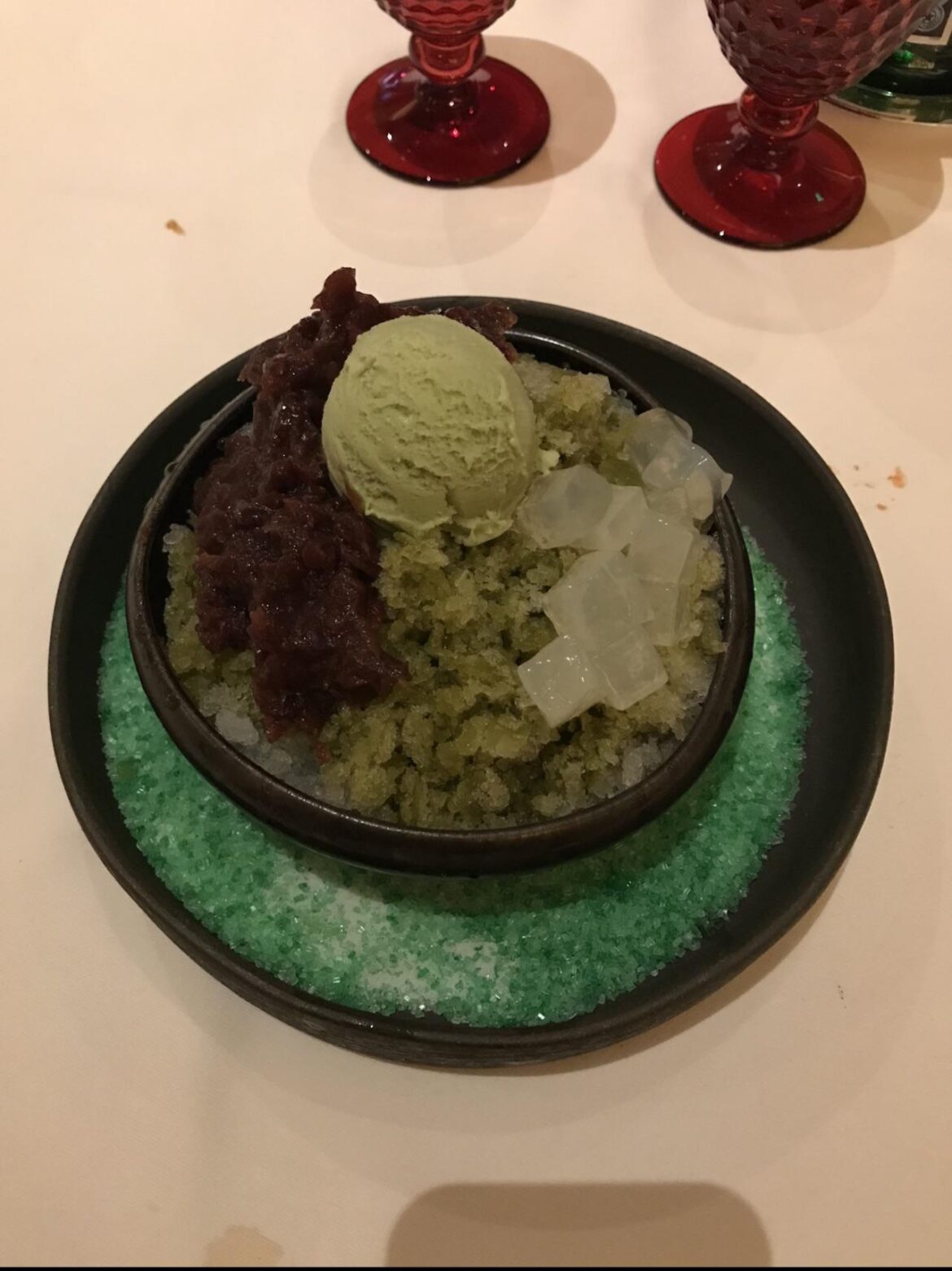 Help me identify this wild dessert I had in Las Vegas.