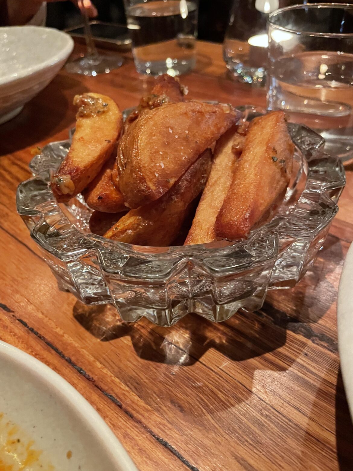 Triple cooked chips in an ashtray 🤌🏽