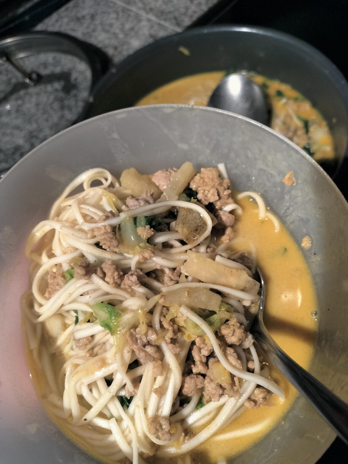 Spicy coconut curry soup 10/10