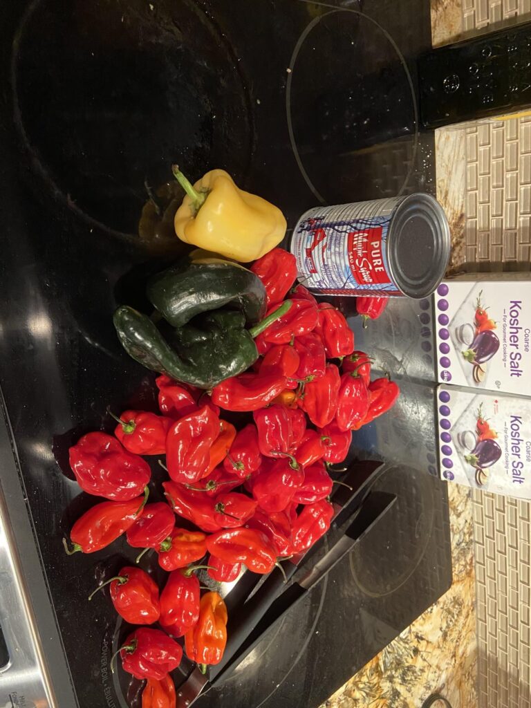 Fermented Maple garlic hot sauce