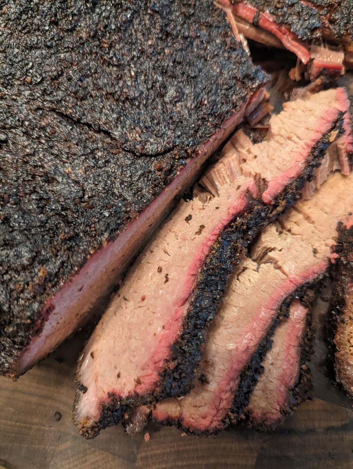 Long overdue for a brisket. 13hrs @250 with hickory