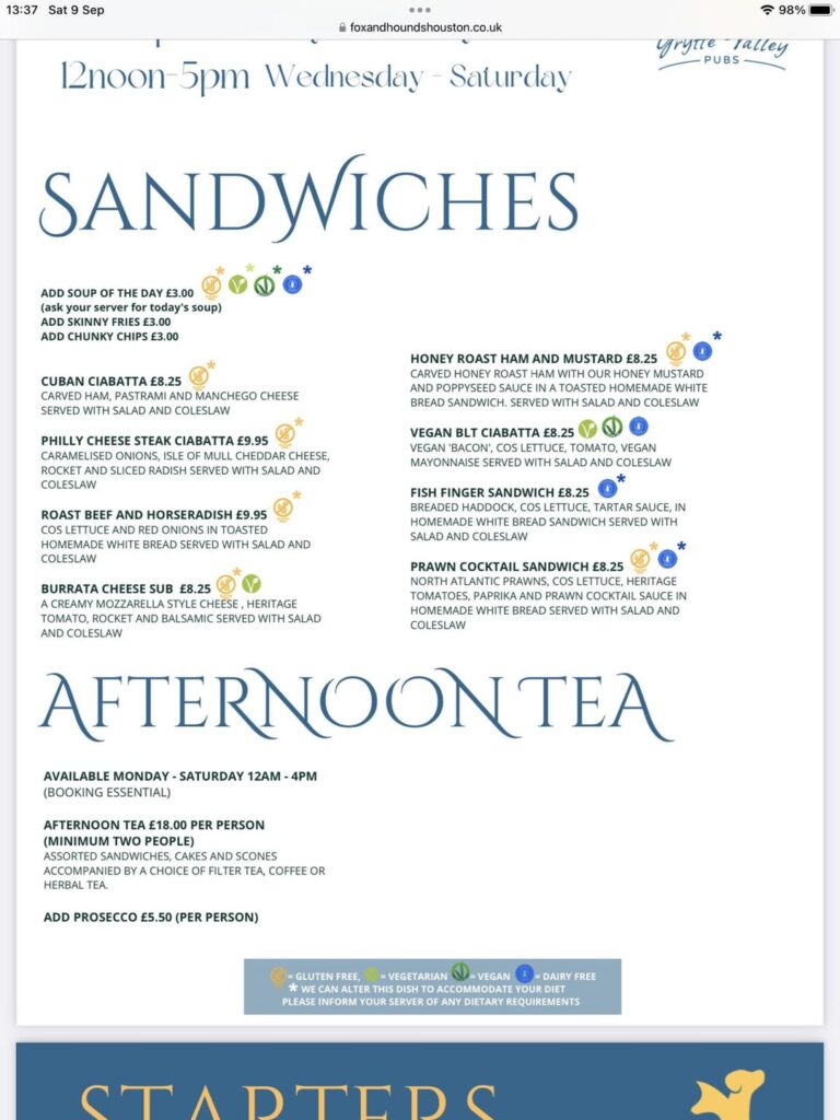 Lowest Calorie Option(s)?