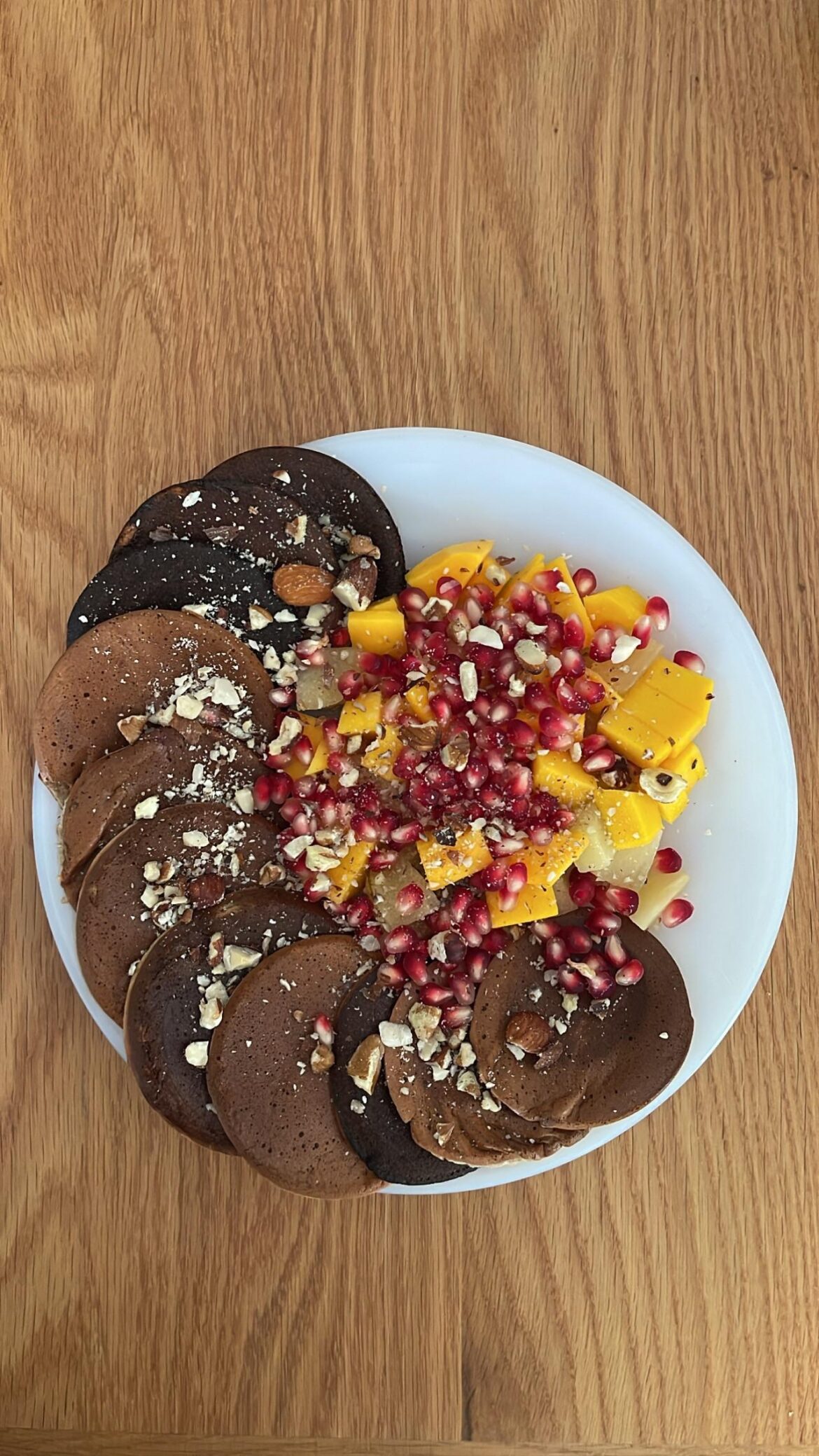 350 calories vegan pancakes