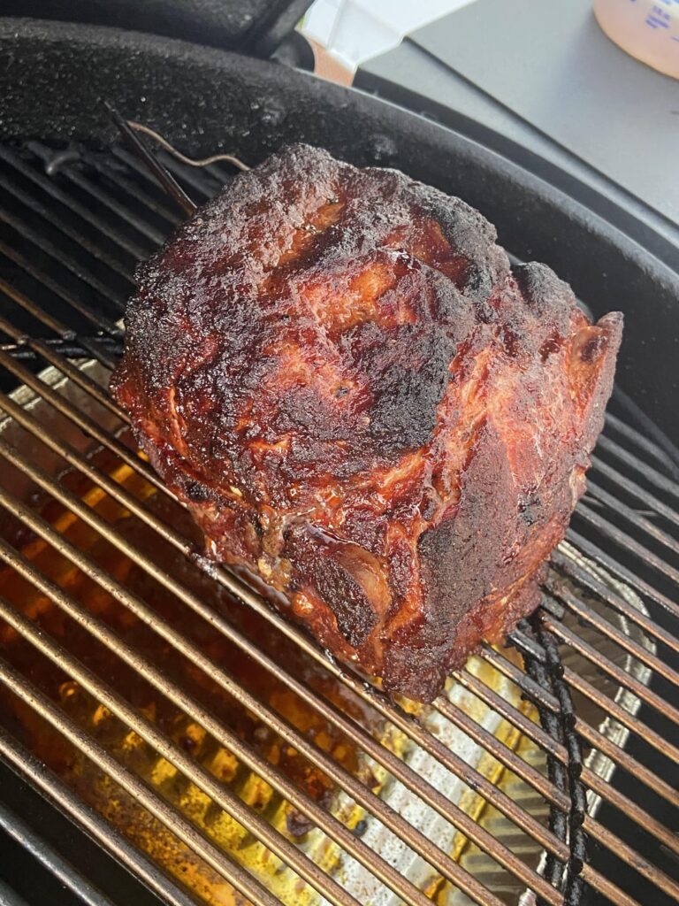 Pork butt on the MasterTouch
