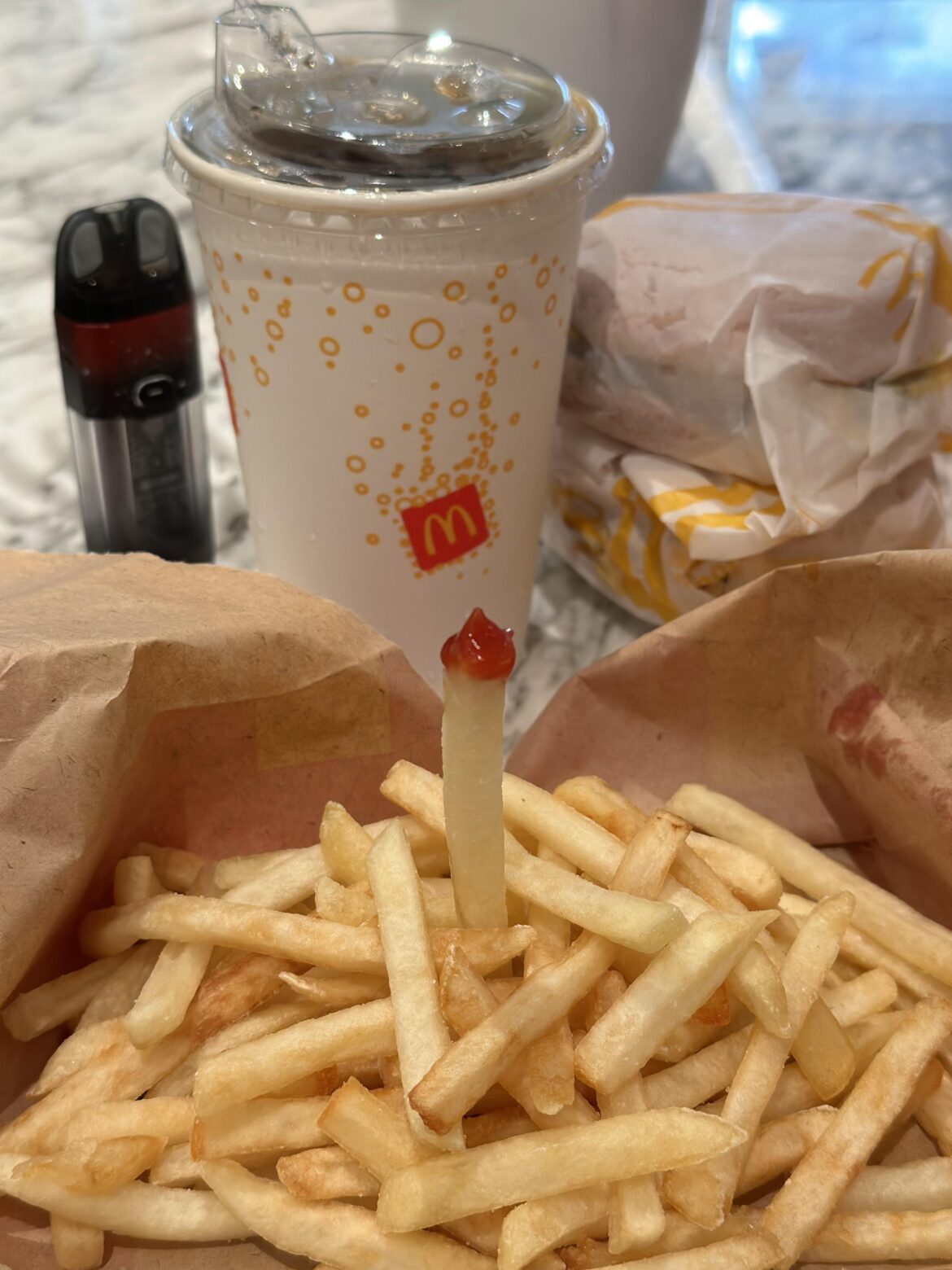 Splurged a bit on b-day, and that's the chips cake I've got