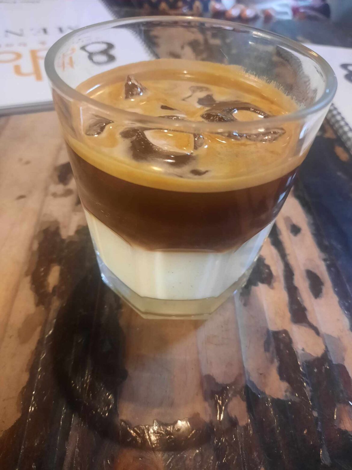 Milk Coffee in 8th Day Cafe in Kolkata, India