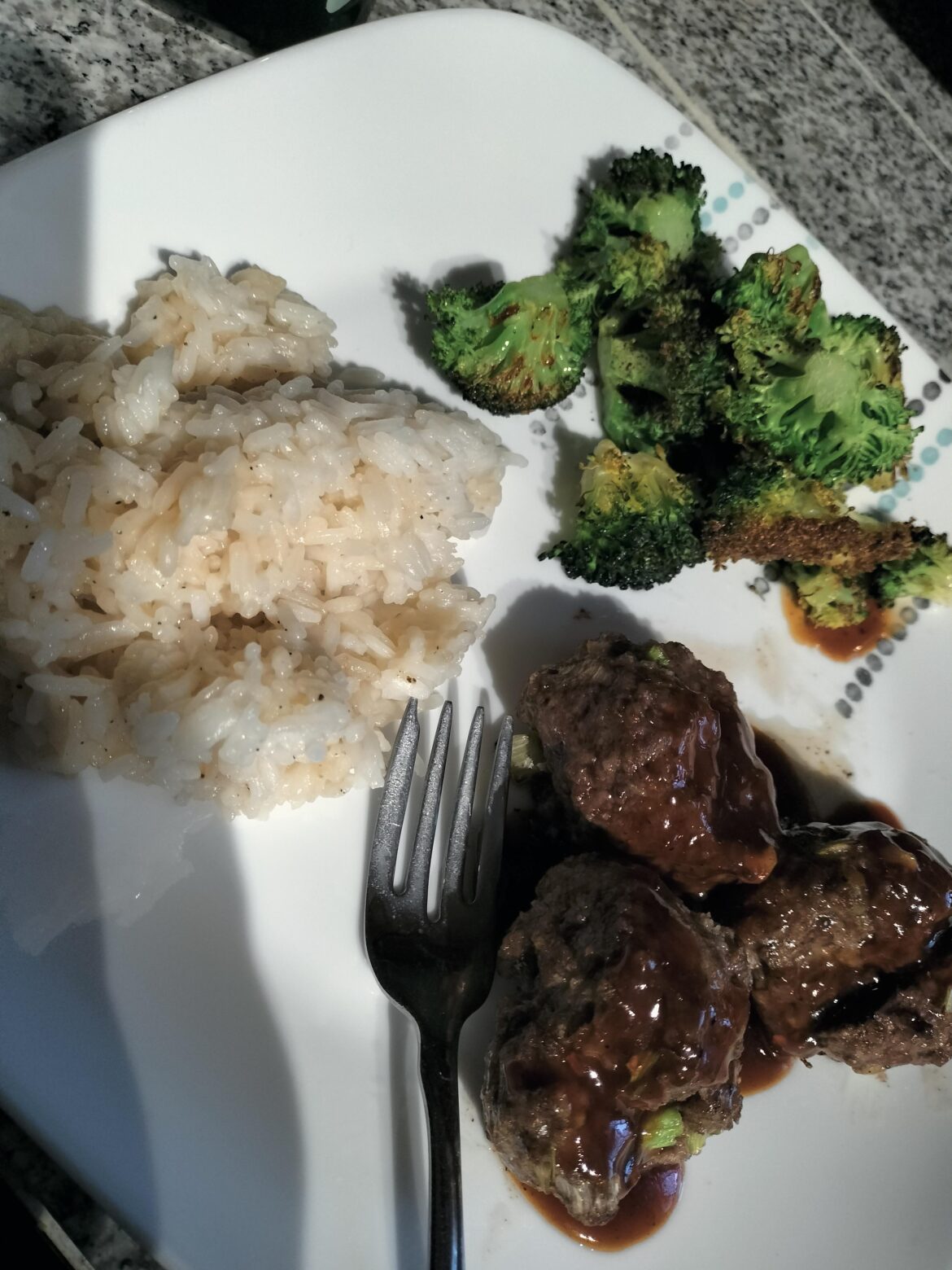 Meatloaf with sweet chili glaze 10/10