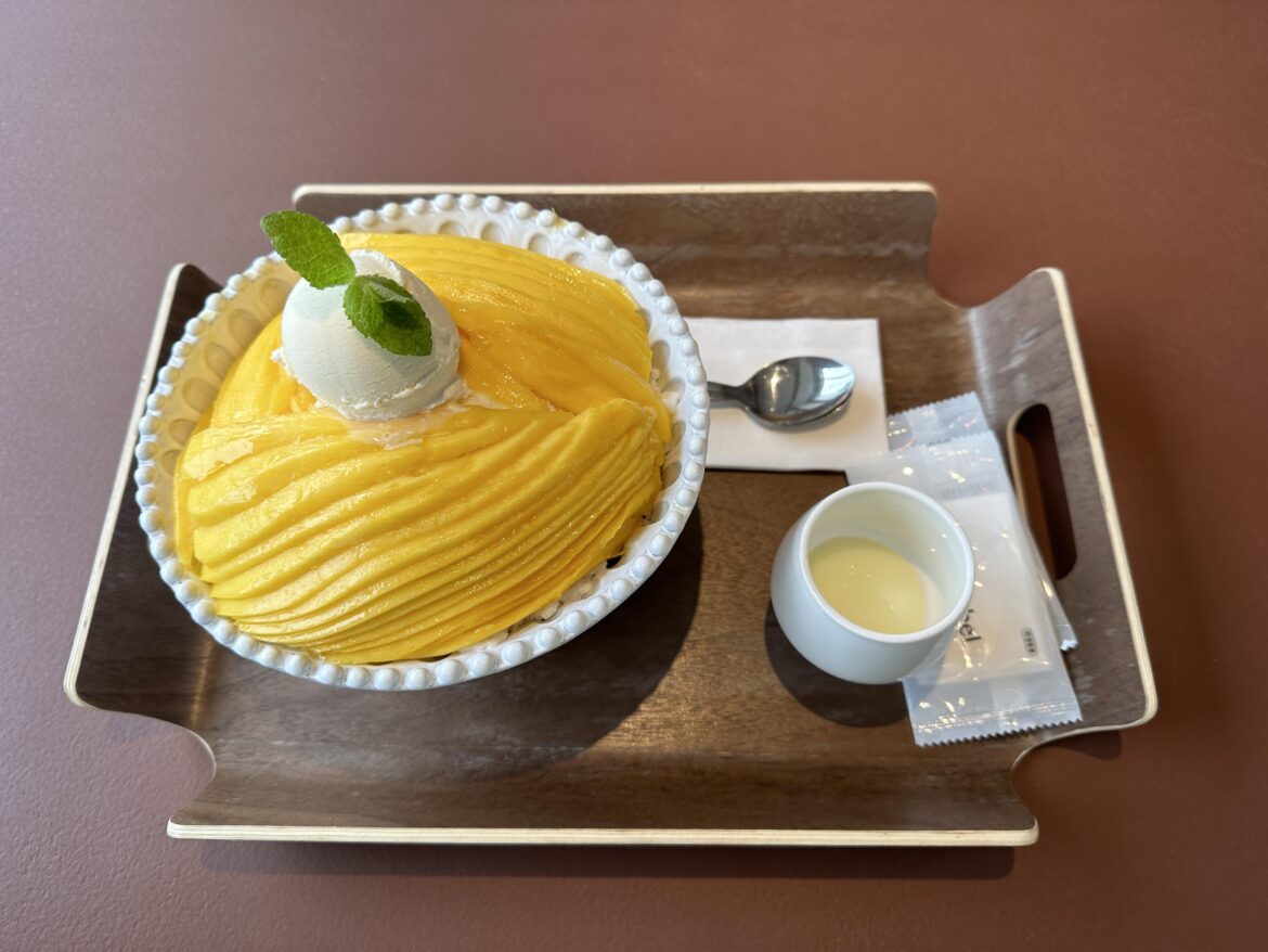 35,000won mango bingsoo