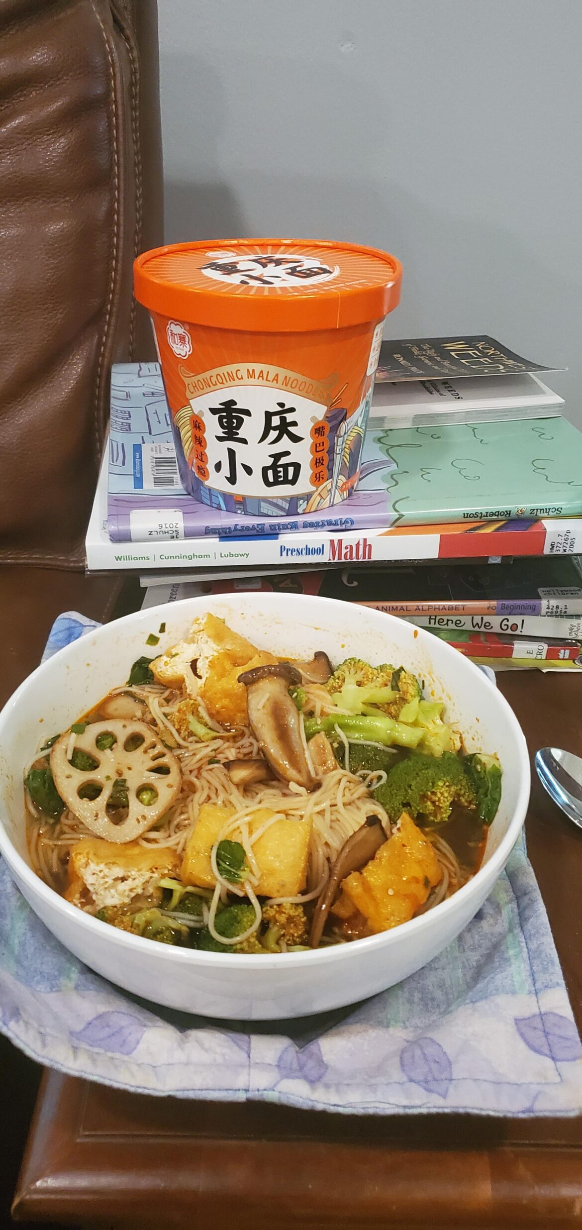My wife and I recently discovered this mala flavored noodle soup, it's currently our fav!