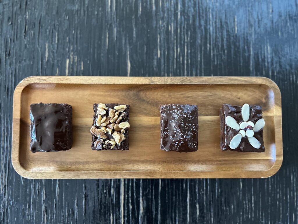 Some recent wedding tasting trays/ desserts
