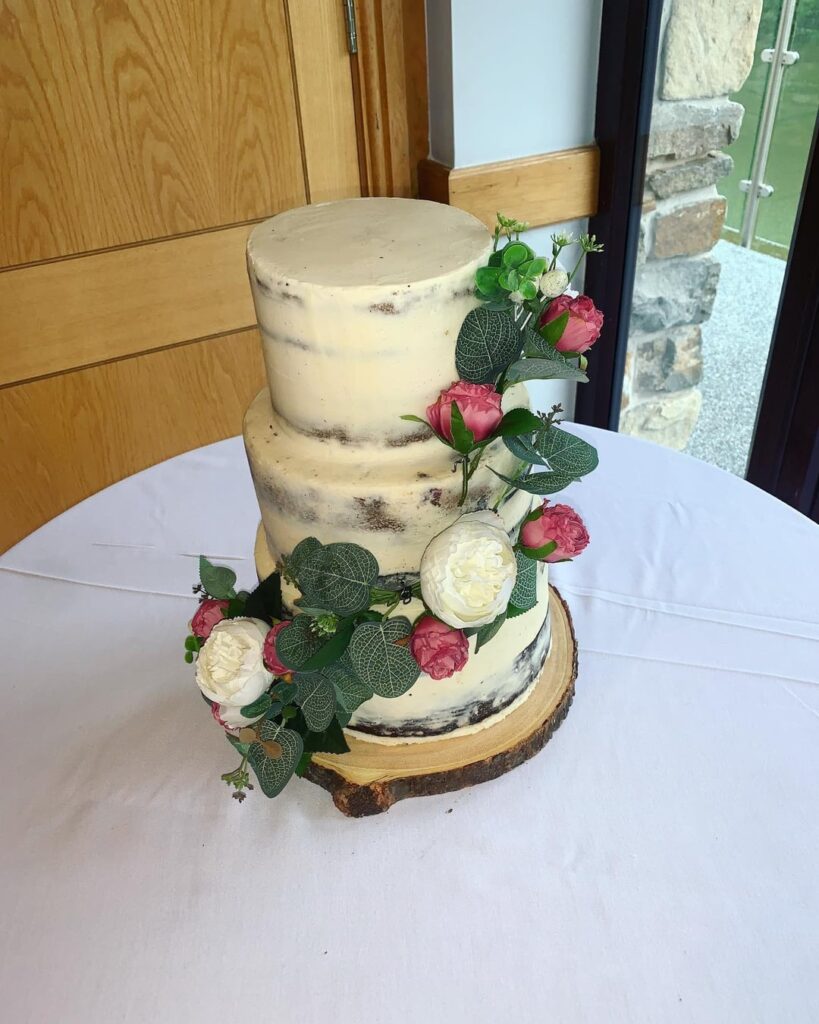 My first wedding cake