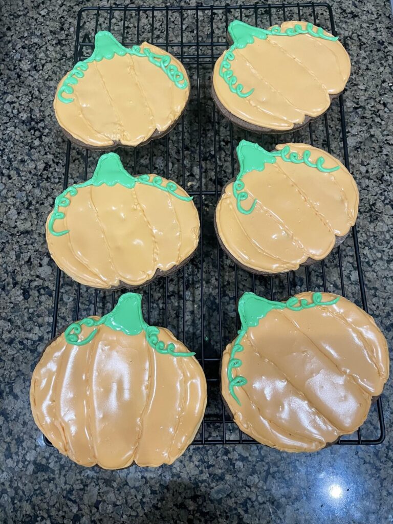 They aren’t perfect, but they’re cute and I love them! A work in progress 🎃