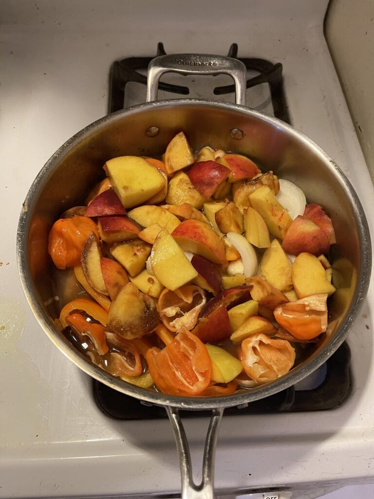 Small batch Peach-Habanero