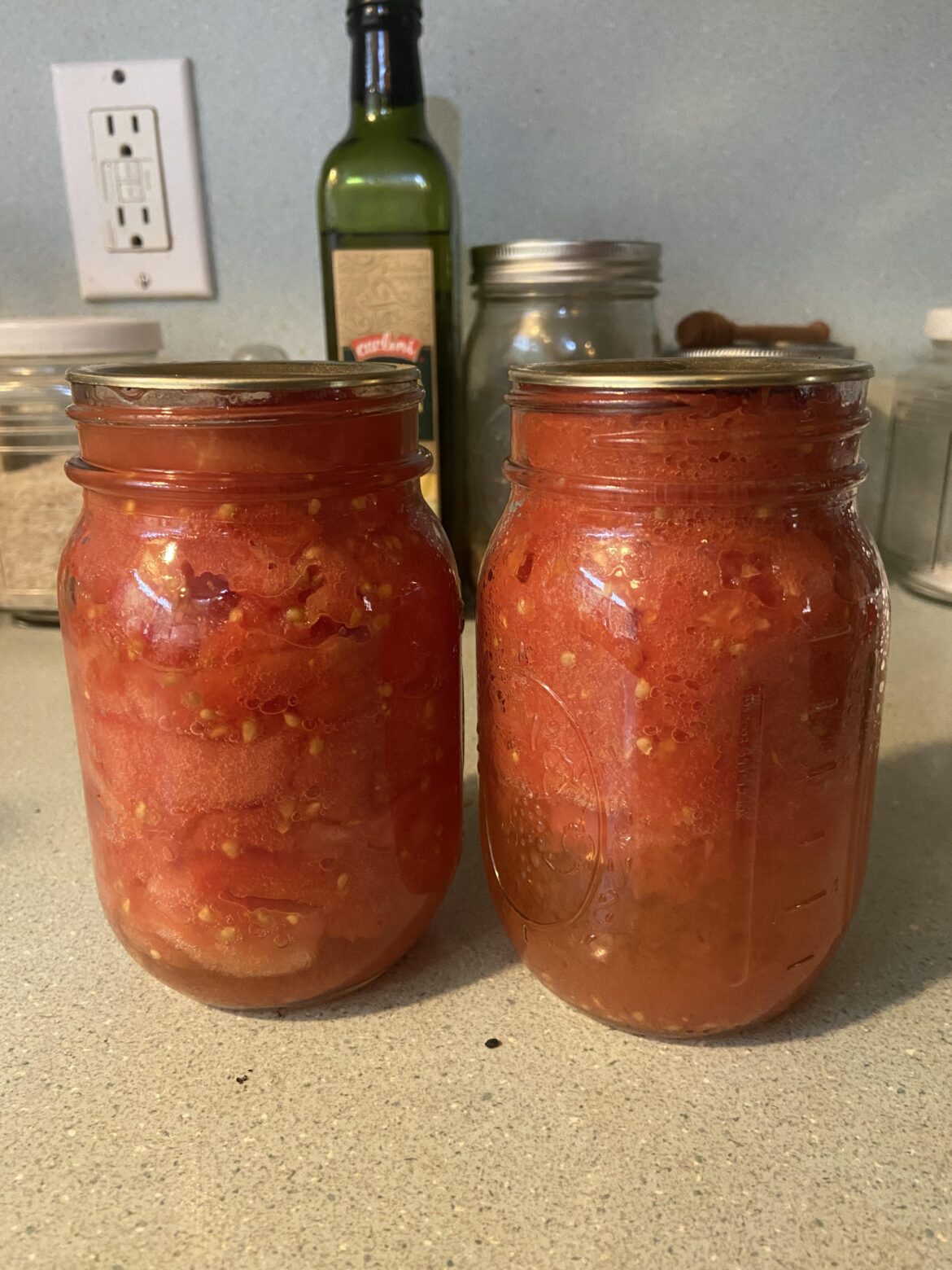 Are these air pockets okay in my tomatoes?