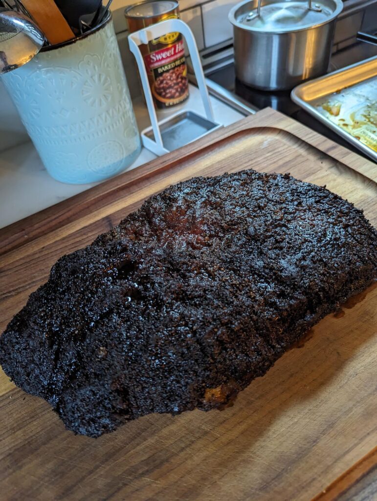 First brisket this weekend on the Recteq 590. I would say it was a success