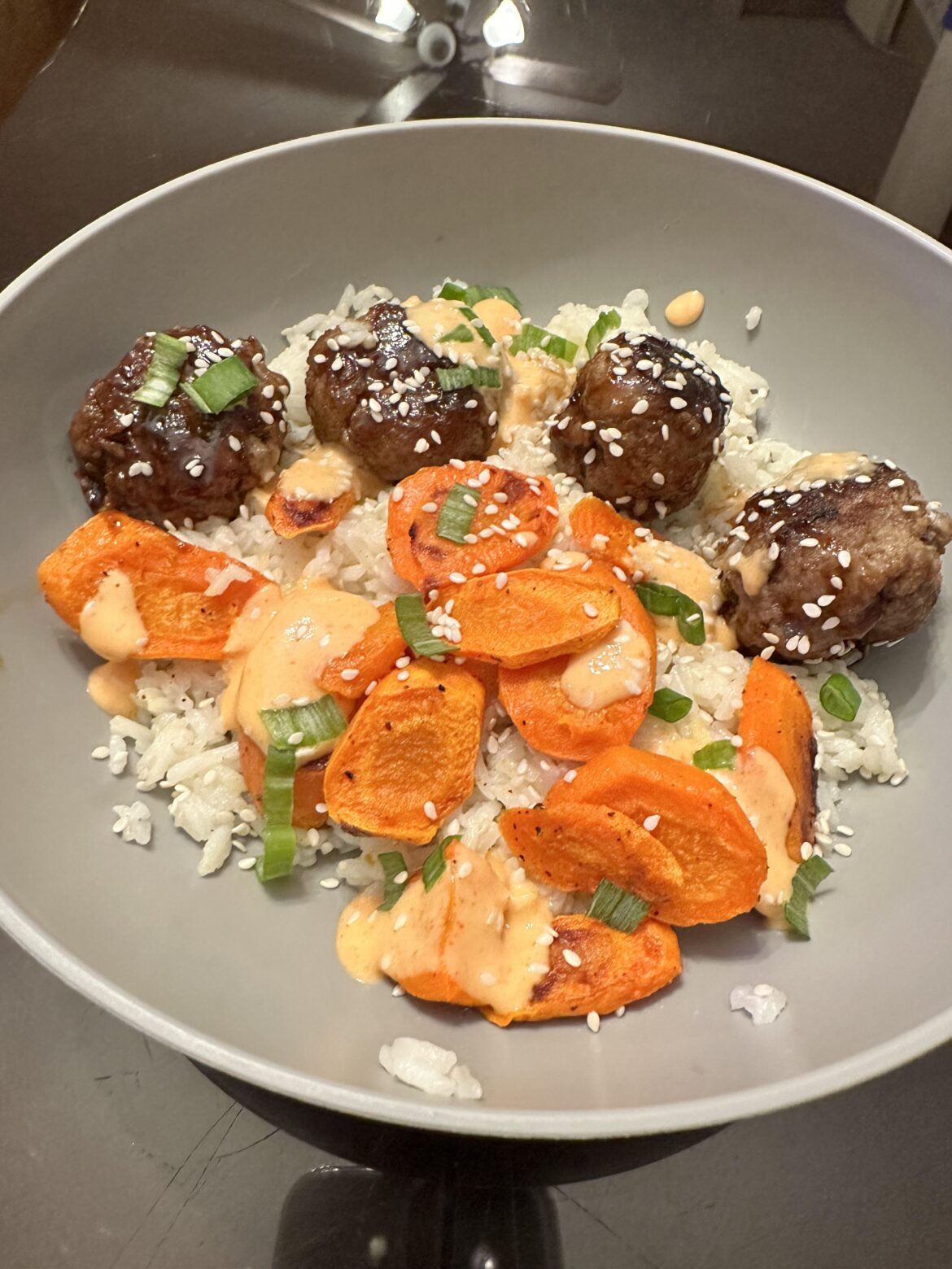 Meatballs with bulgogi sauce 8/10