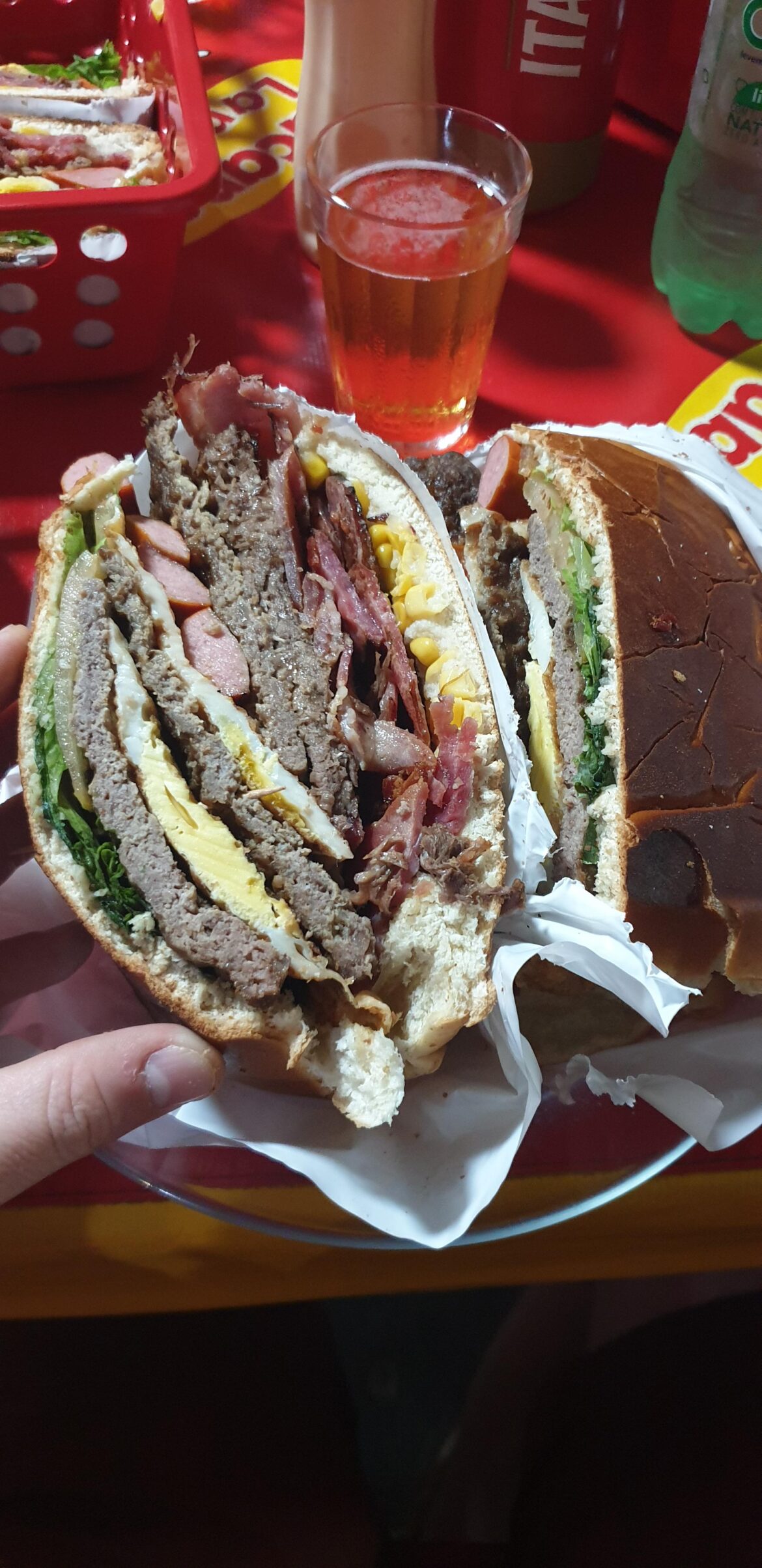 Brazilian food – X-Tudo with much more Brazilian food - X-Tudo with much more