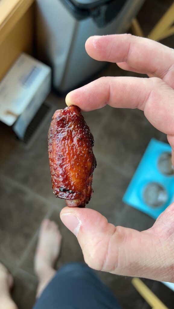 Great at smoking, bad at food photography