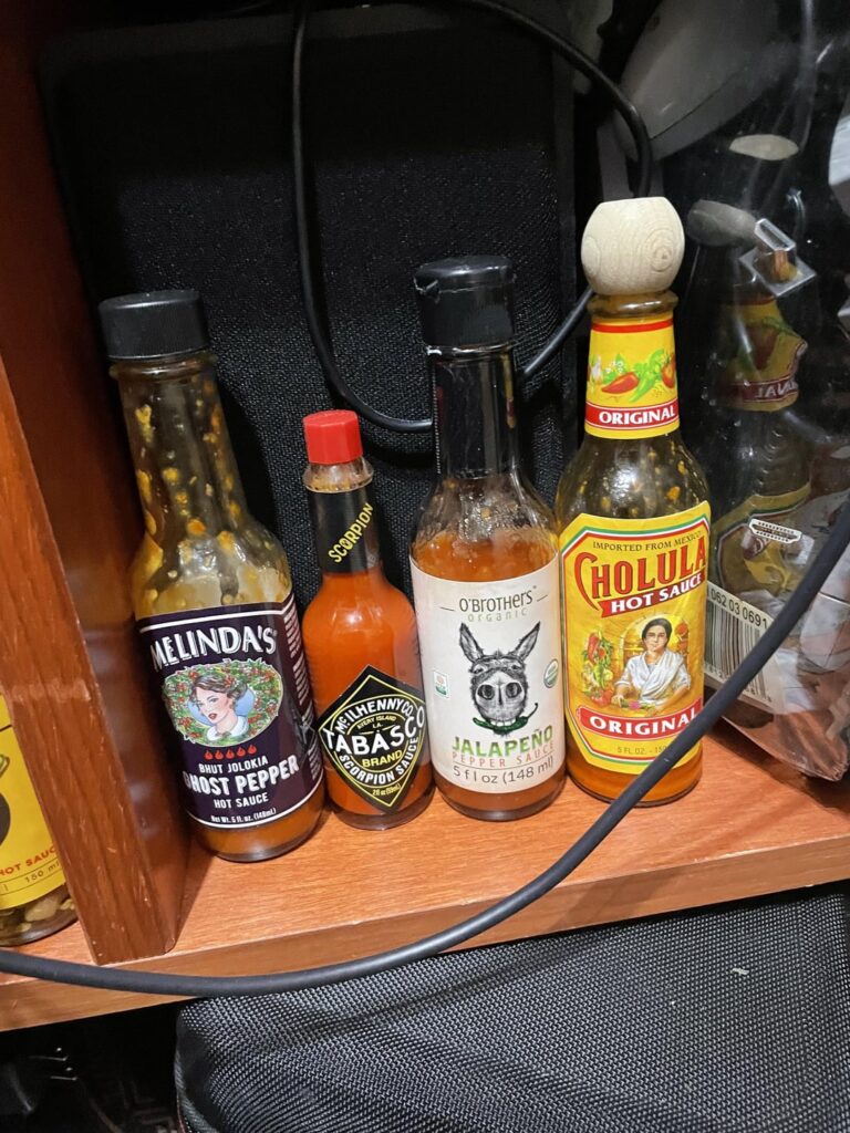 Last pic is refrigerated, all else is dry shelved in my bedroom lol