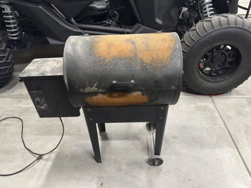 Rust After Fire Clean Up