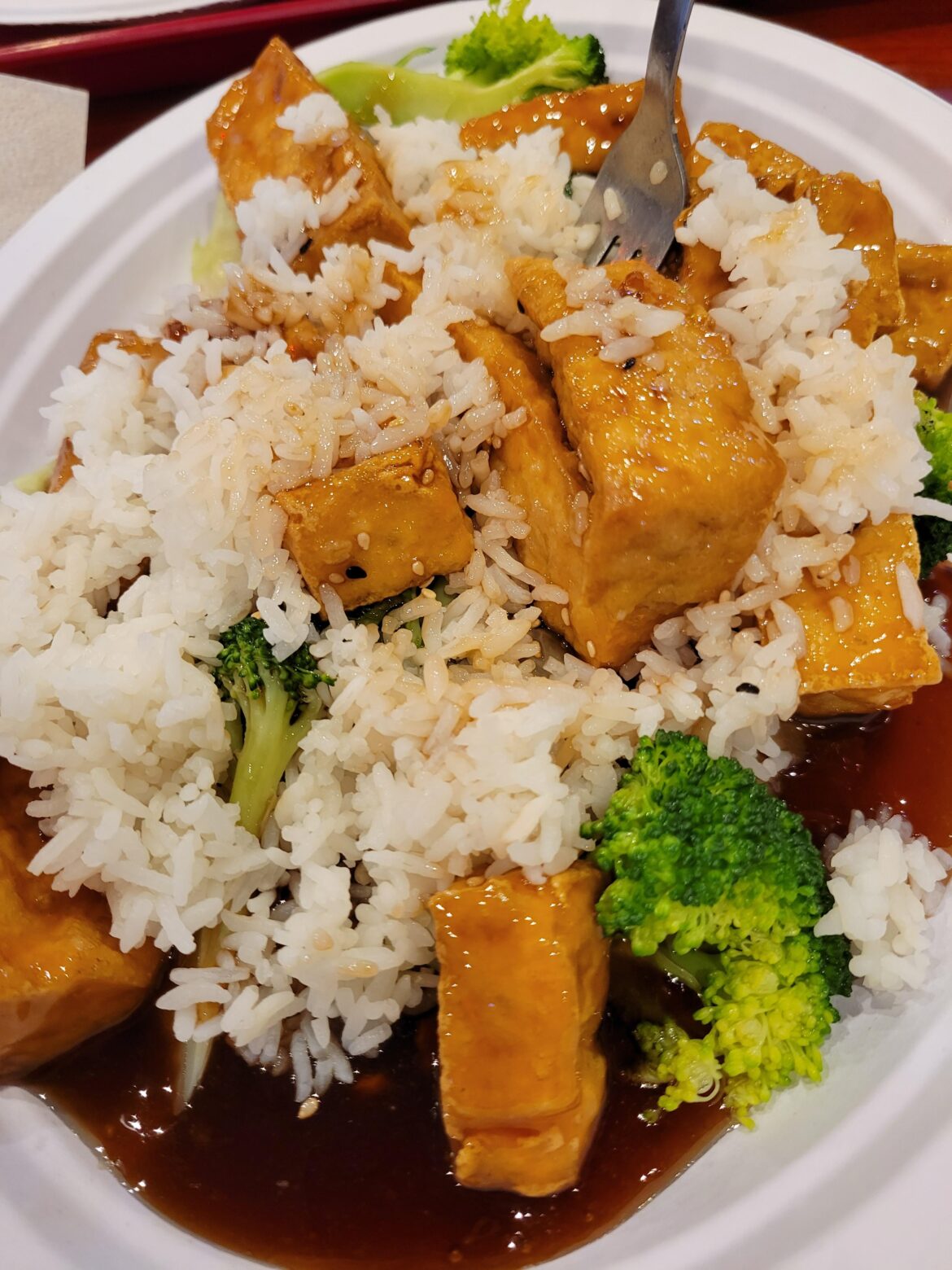 Tofu teriyaki