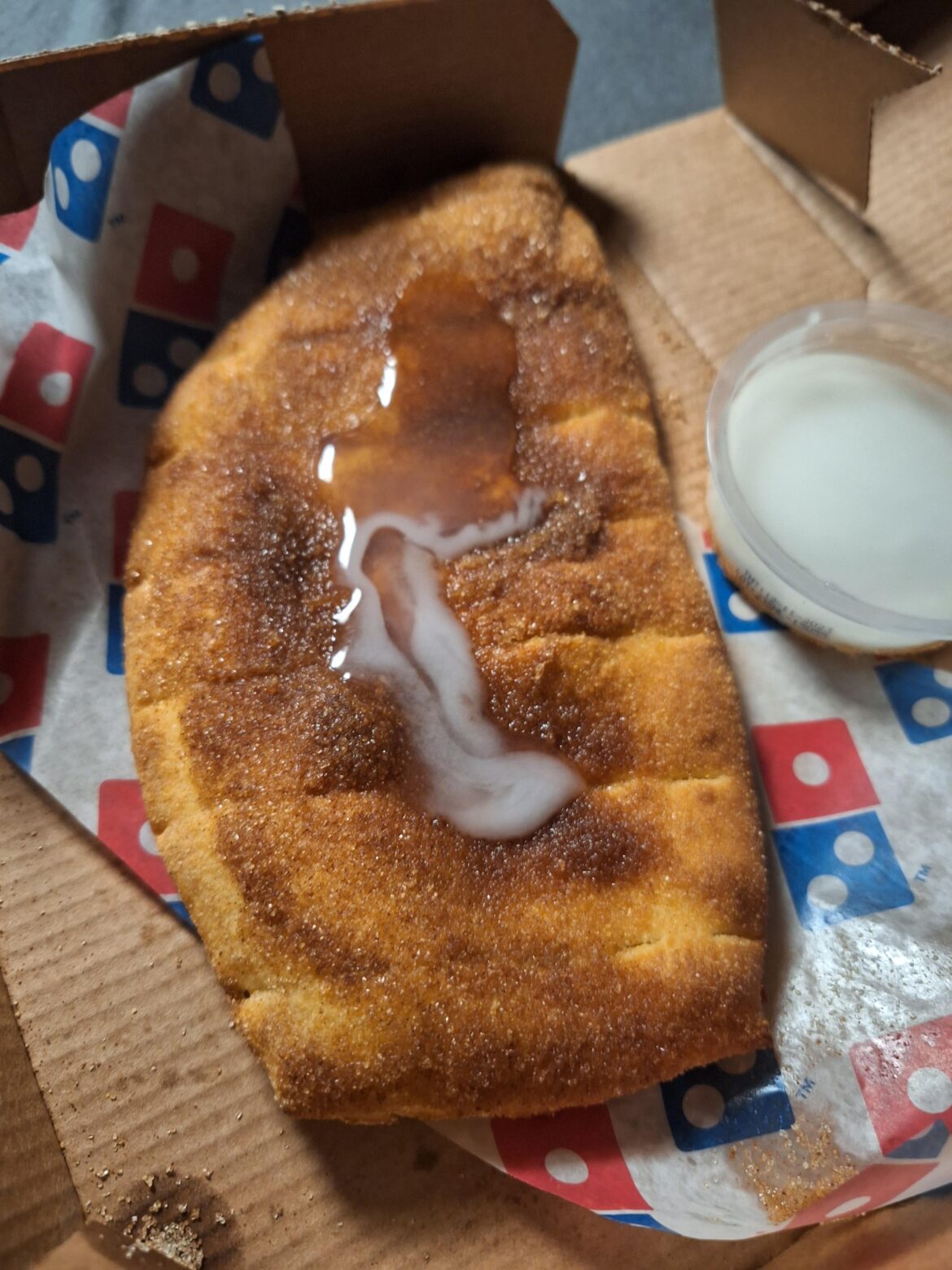 What did dominoes do to my icing