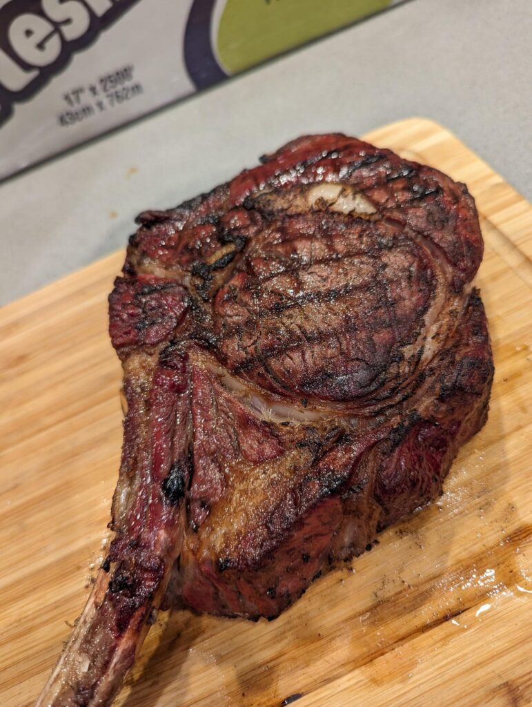 Made some steak for my family