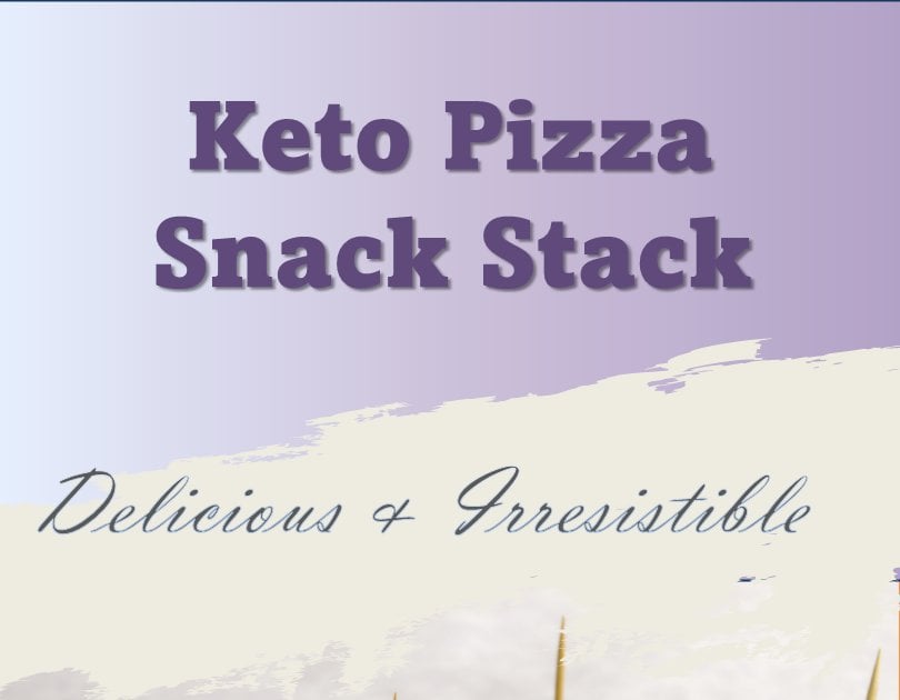 Keto Pizza Stack Snack - Delicious & Irresistible - Dining and Cooking