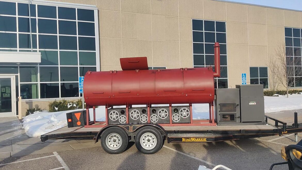 What's the biggest pellet grill you've ever seen?