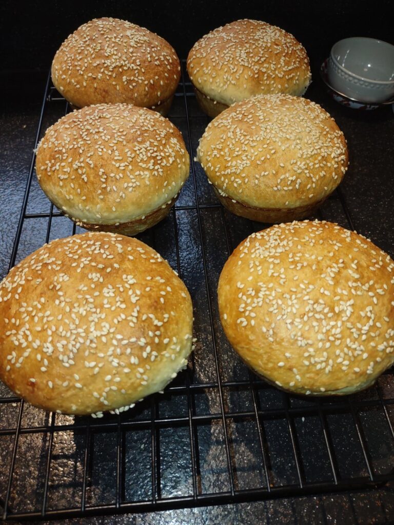 King Arthur burger buns take 2