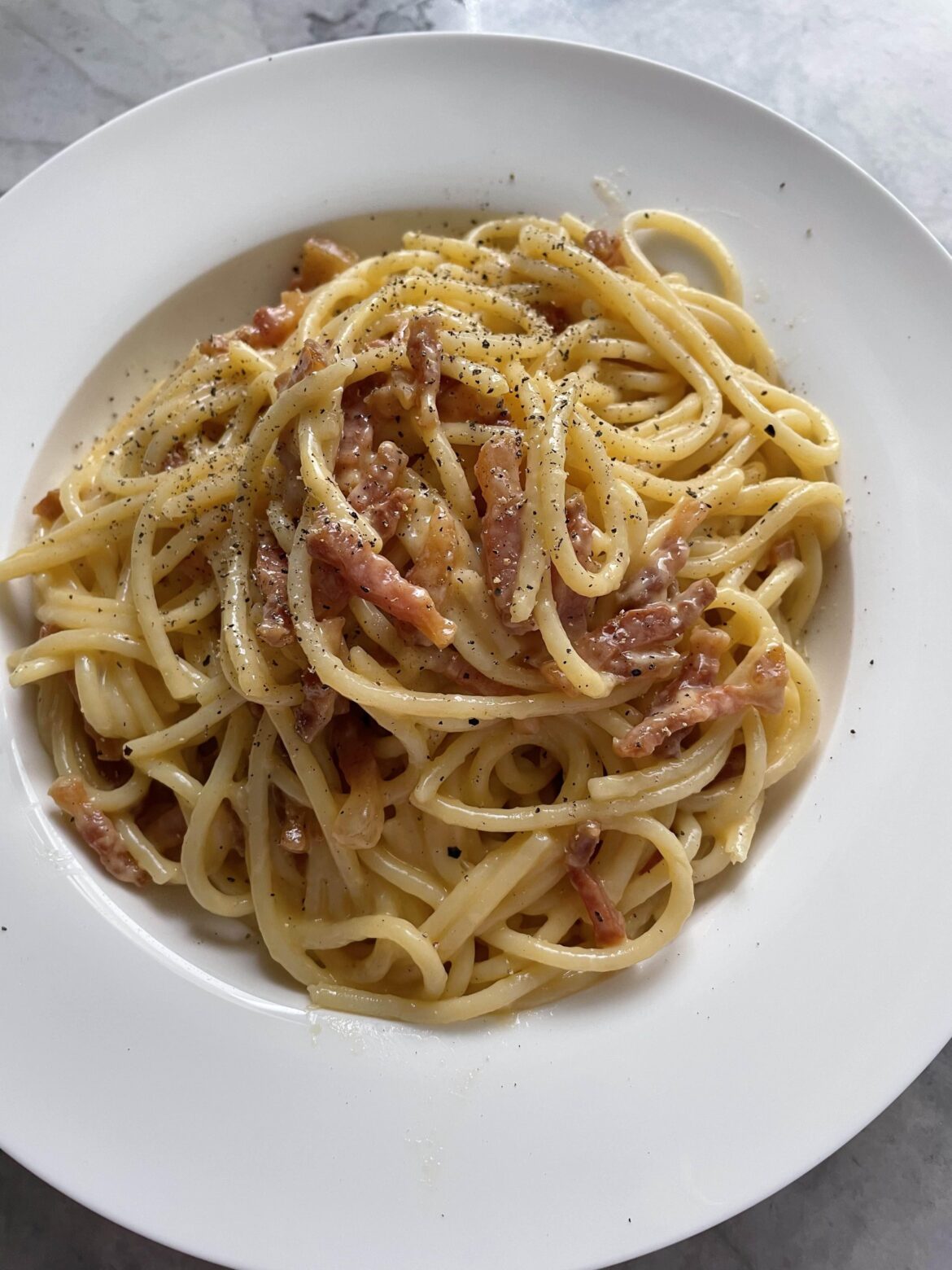 Spaghetti carbonara
