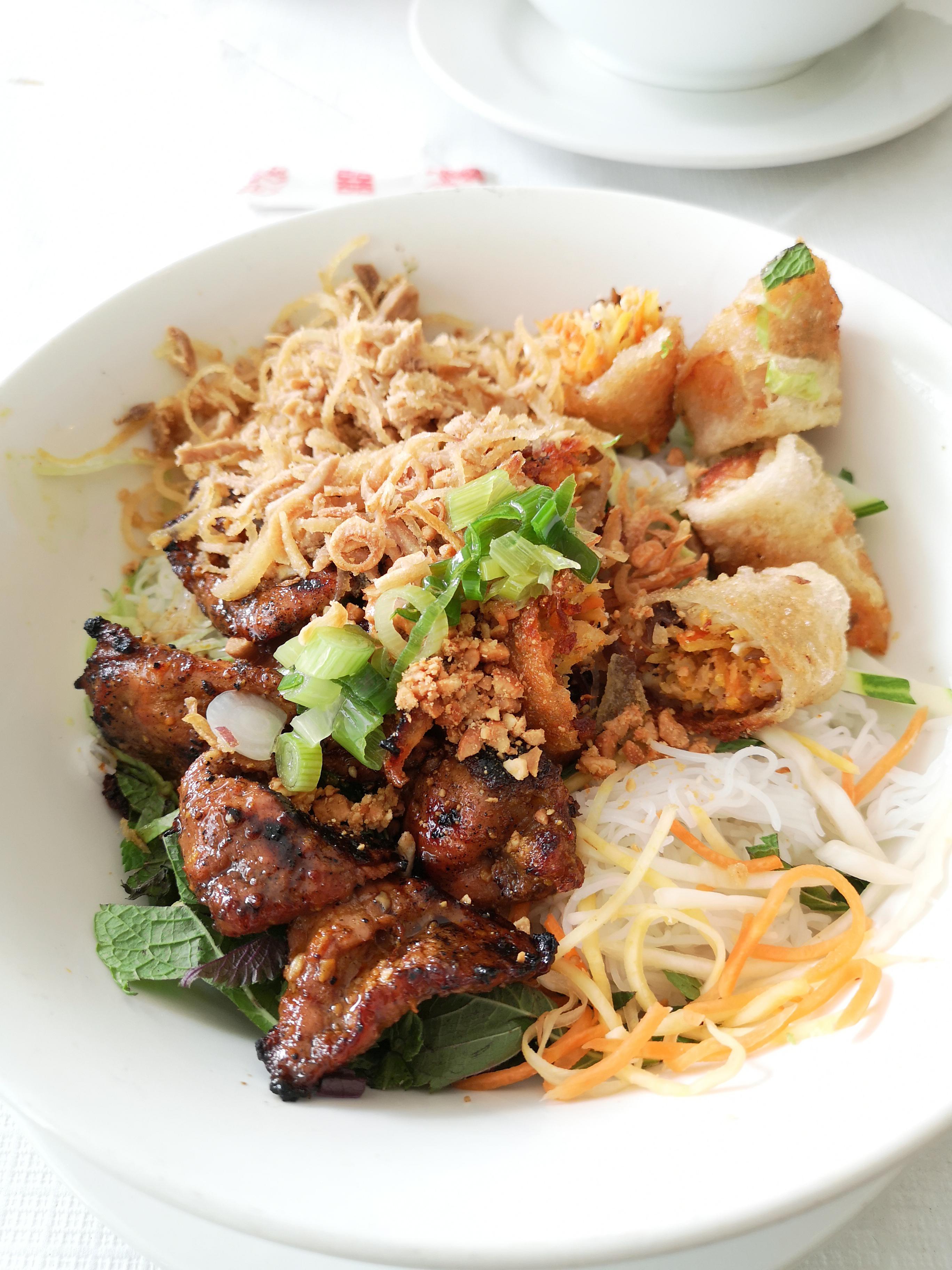 Vietnamese Noodle Bowls (Bun Thit Nuong Cha Gio) [i ate] - Dining and ...
