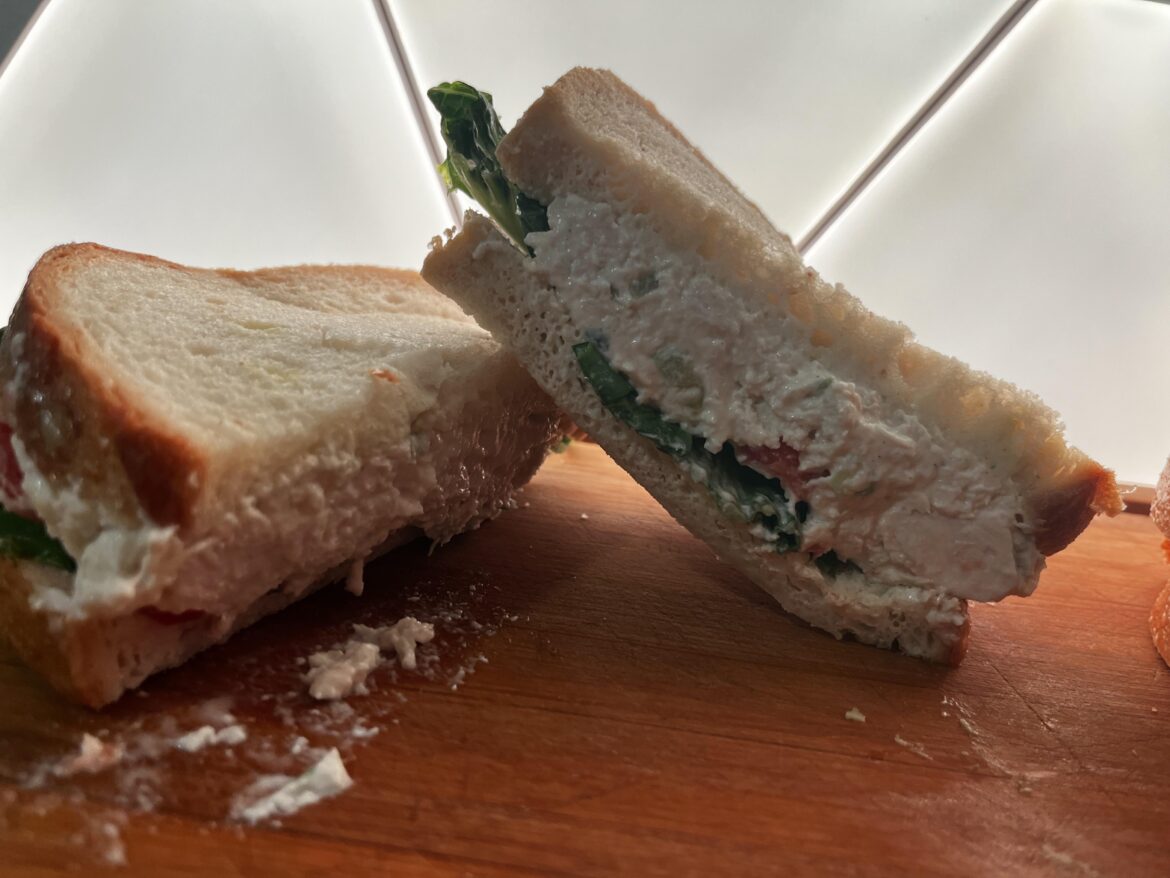 Chicken salad sandwich 2 nights straight :)