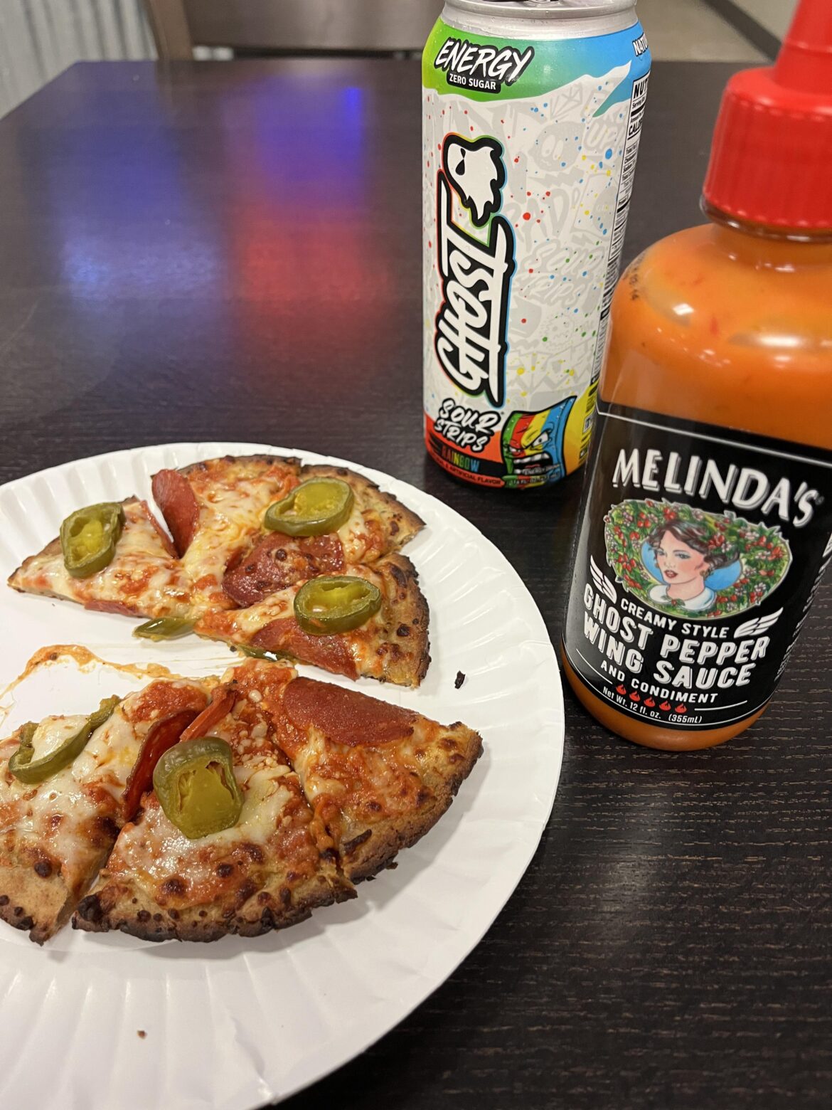 Melinda’s creamy style ghost pepper sauce is on point!