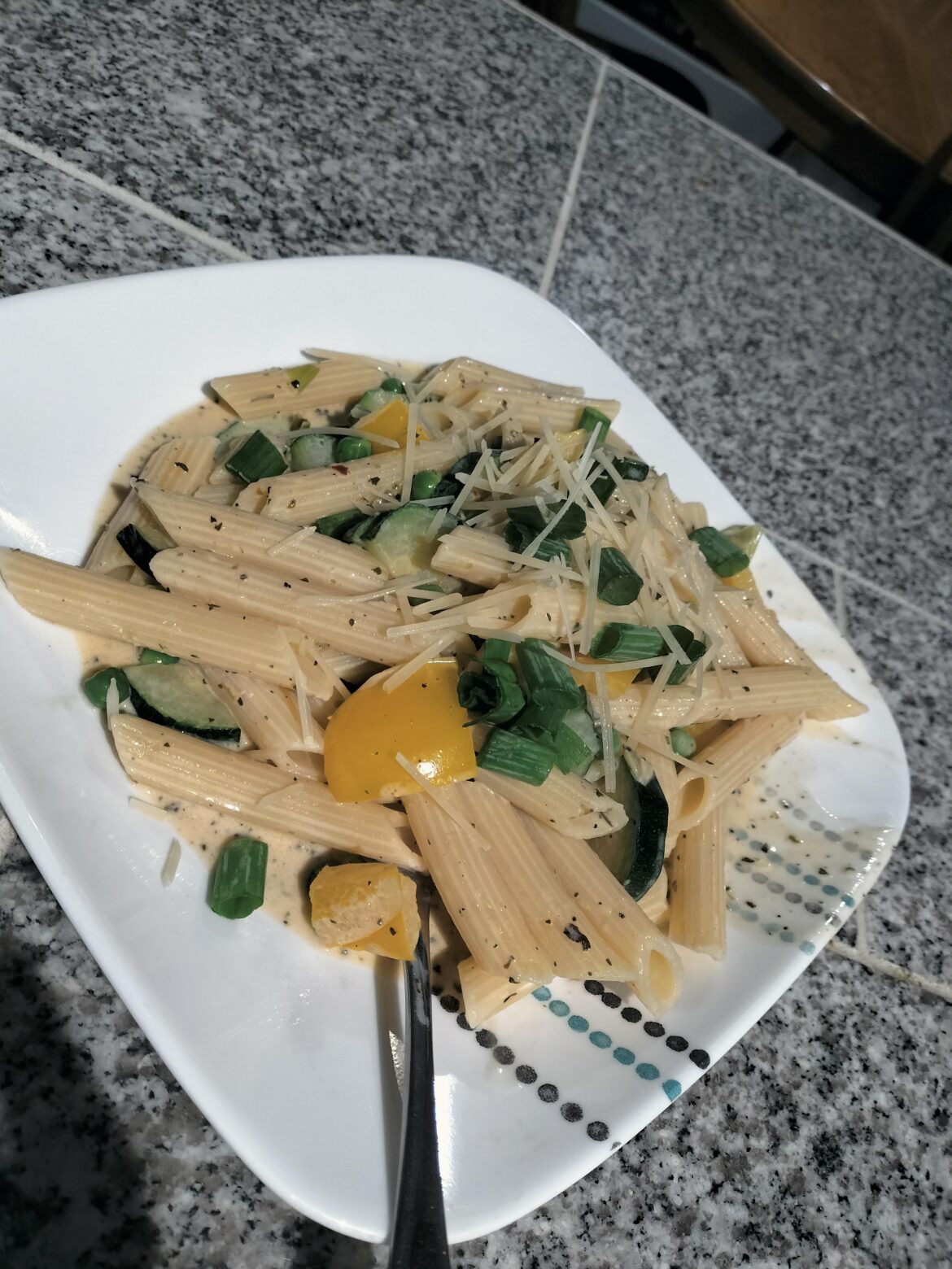 Pasta primavera 10/10