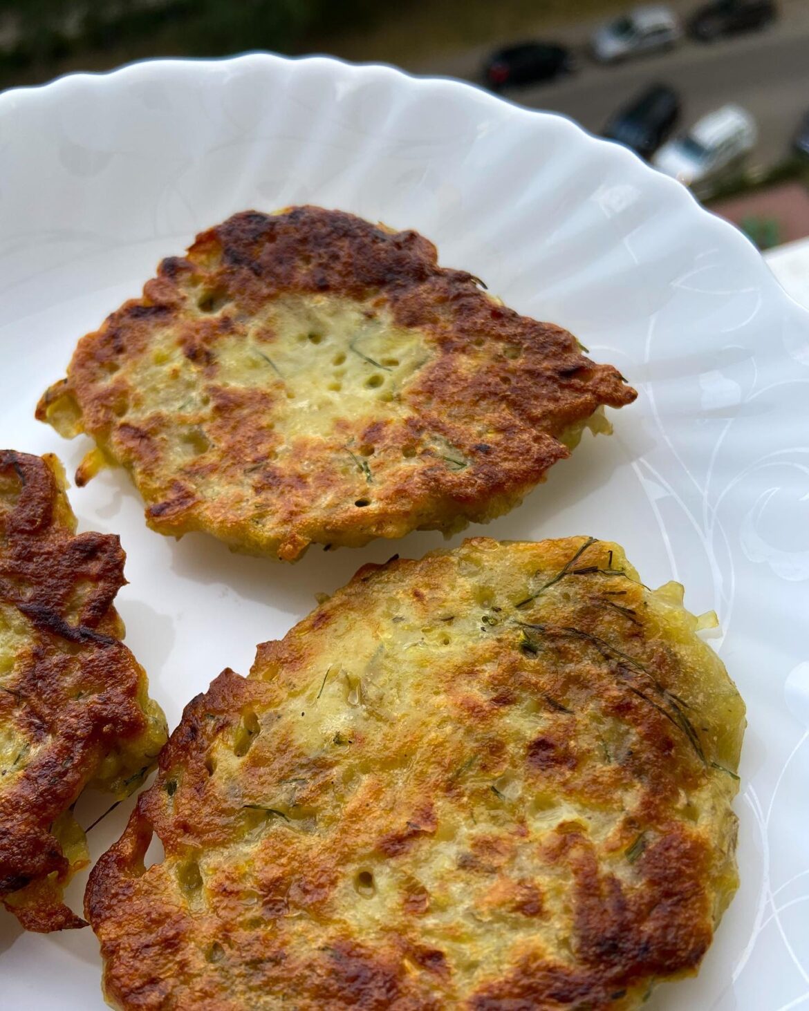 My first potato pancakes