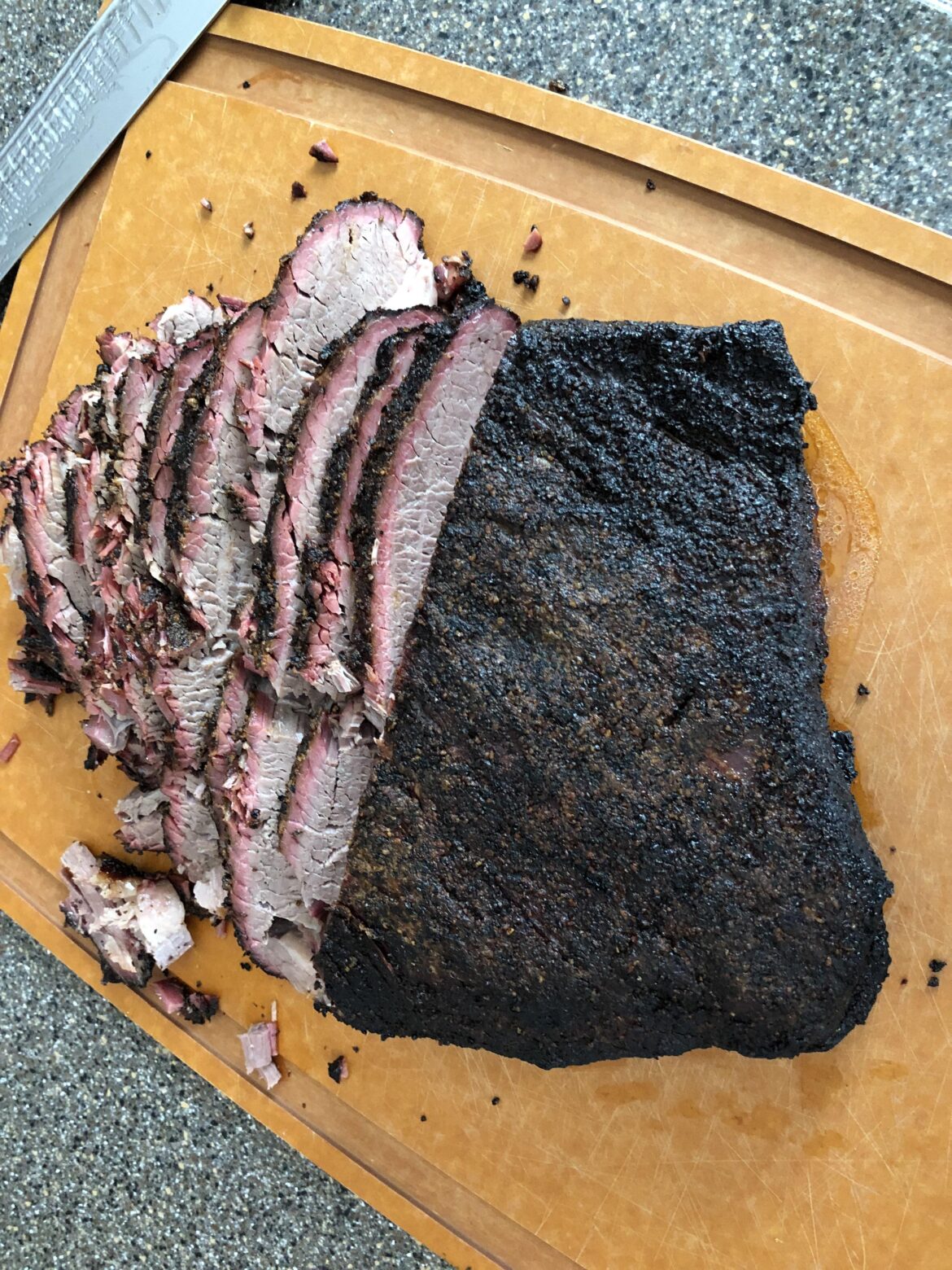 The worst brisket I have ever made. Dry as the desert. Horrific.