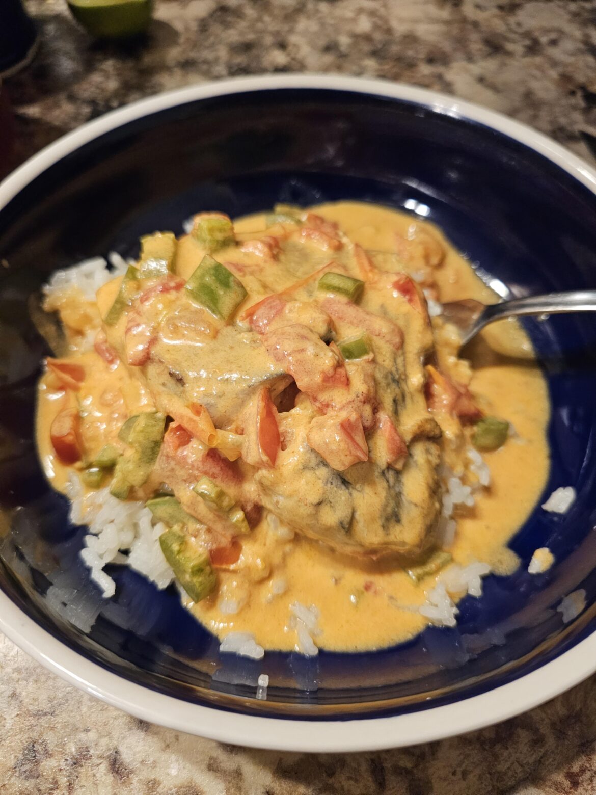 Ecuadorian style pescado Encocado