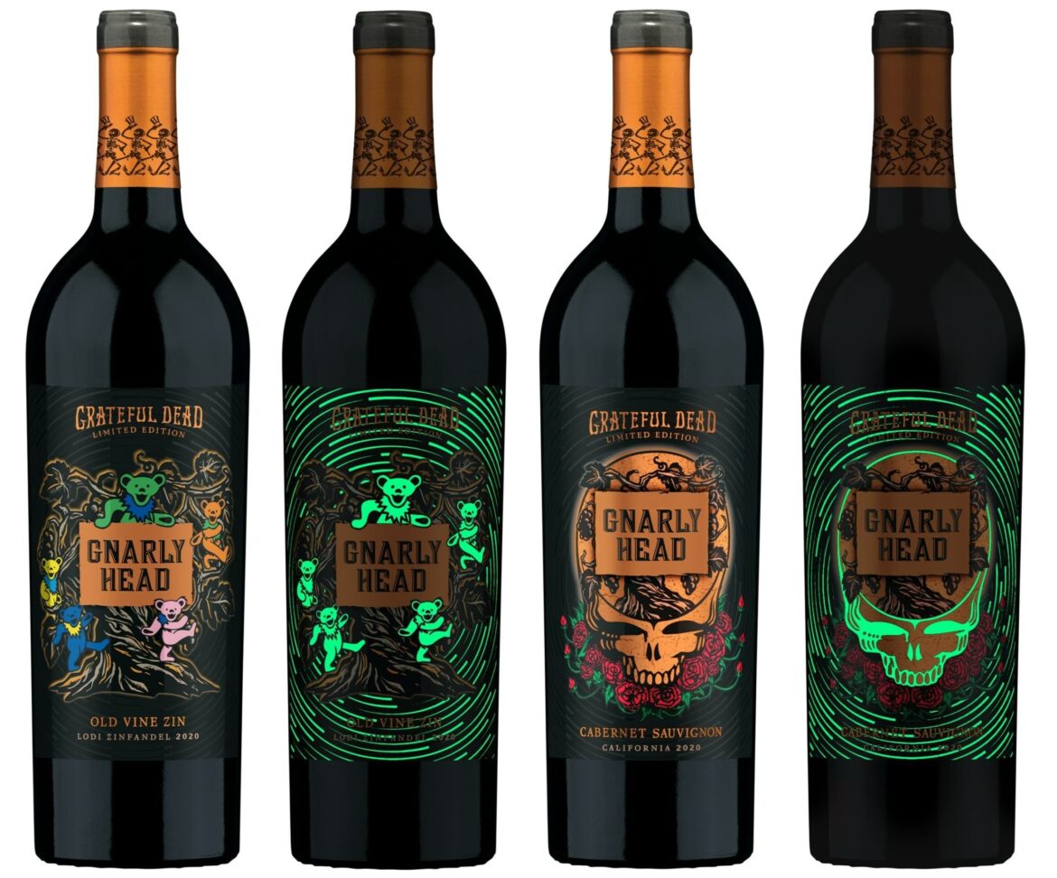 Gnarly Head Wines And The Grateful Dead Release Limited-Edition Cabernet Sauvignon And Zinfandel