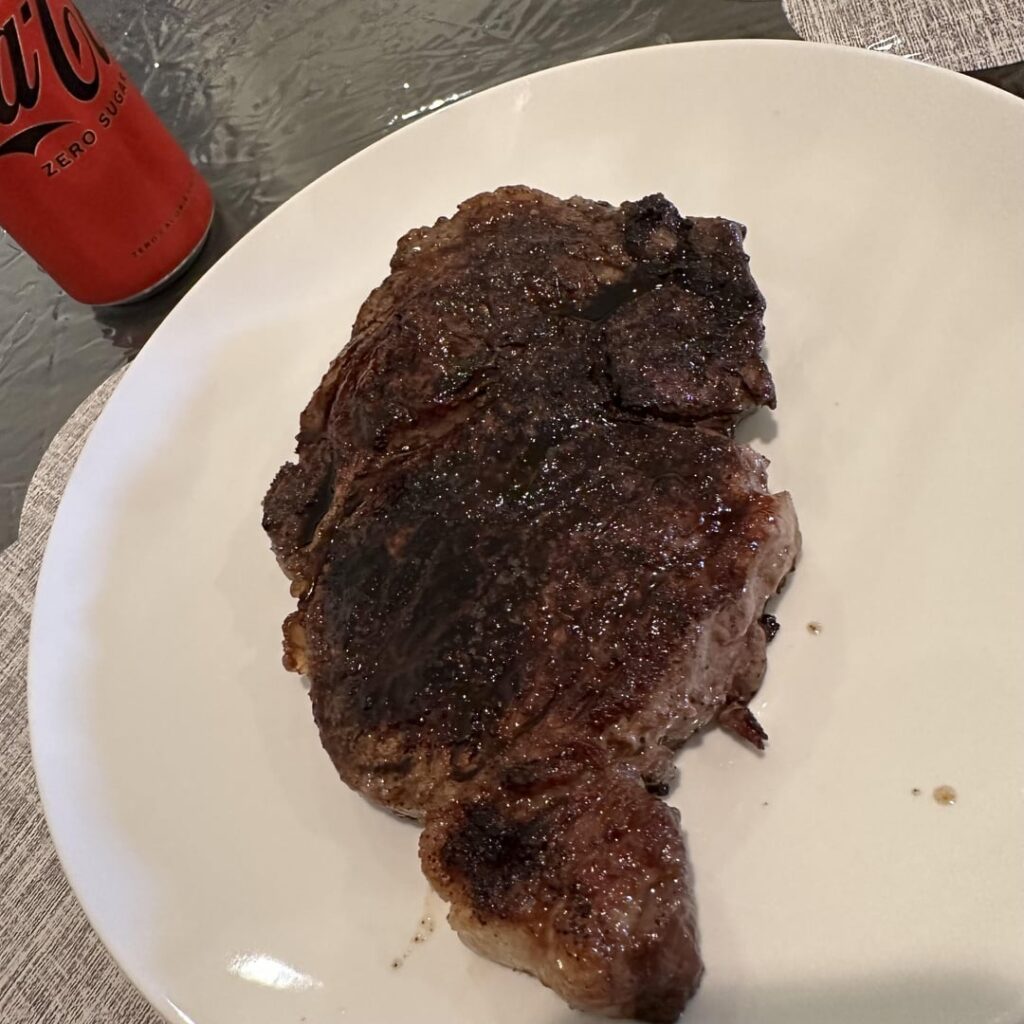 Some people didn’t like the grill marks on the last one. Here’s more crust