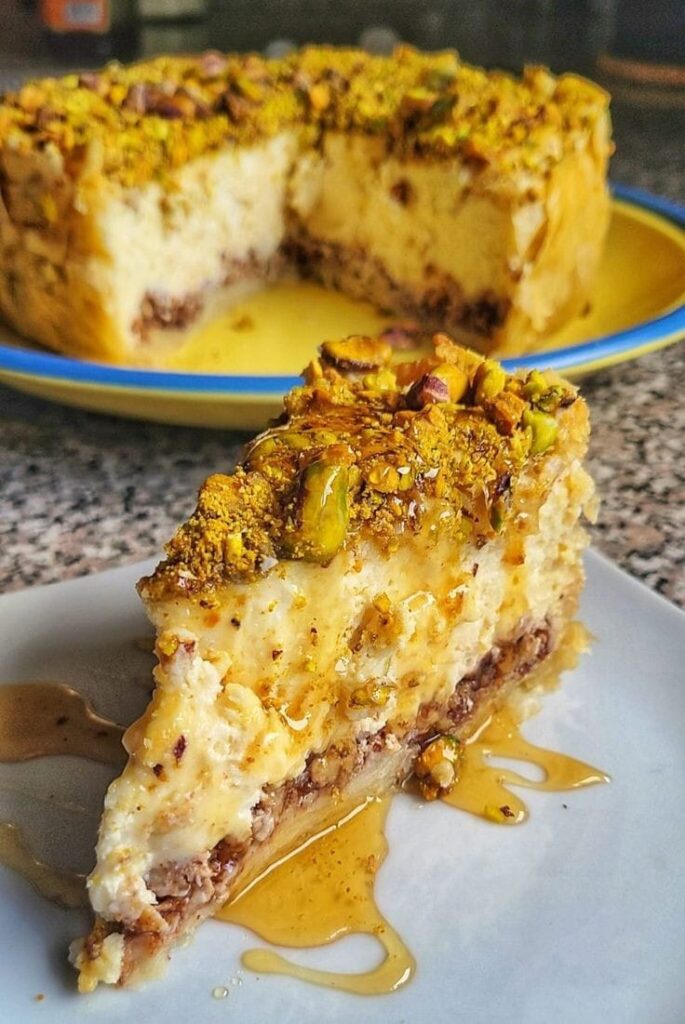Baklava cheesecake