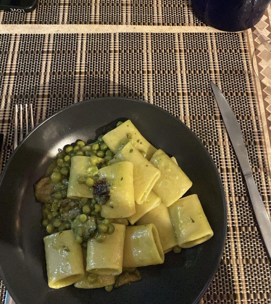 All vegan dinner out 👌