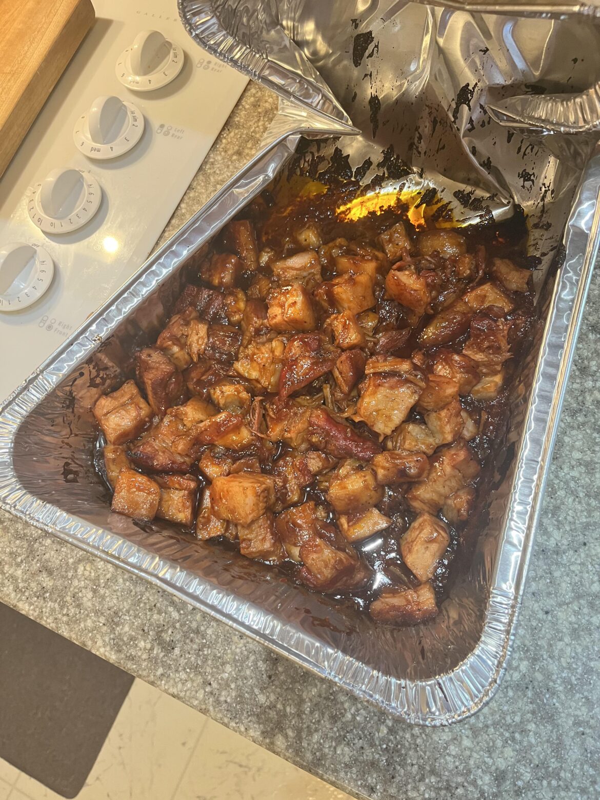 First time ever making (or even trying) pork belly and it was fantastic