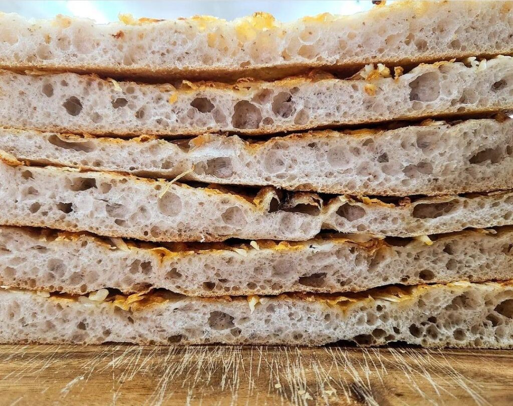 Holey sheet...s of onion cheddar focaccia