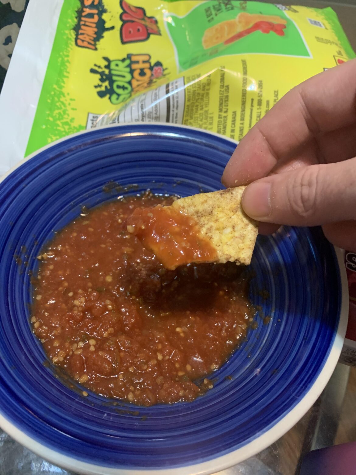 You haven’t lived until you’ve tried cinnamon popcorners with habanero salsa