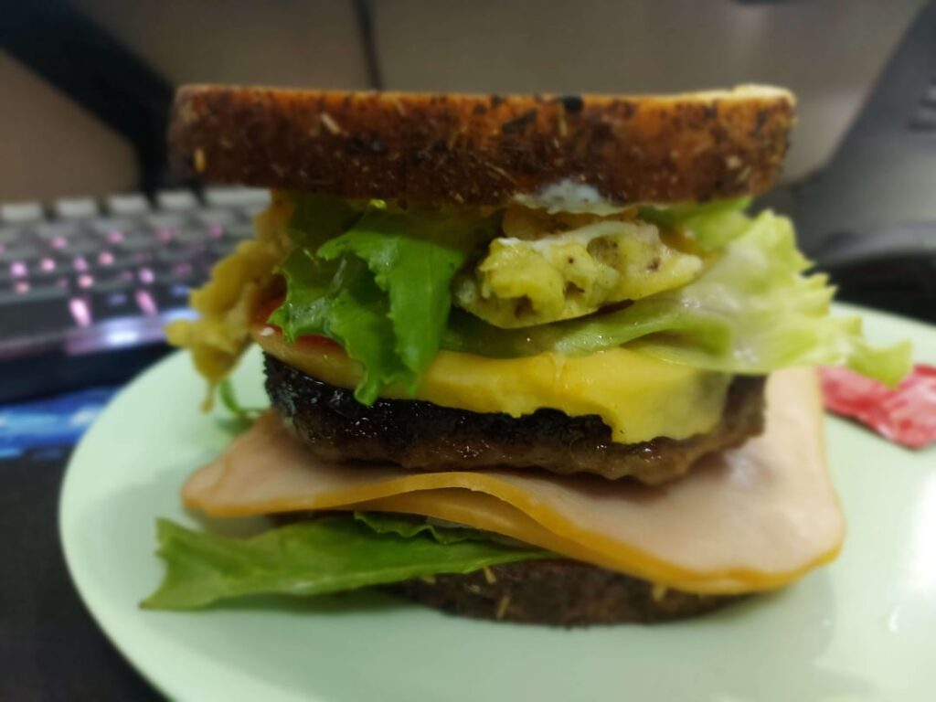 I am not sure what I was thinking and why I made this, but it tasted good though.