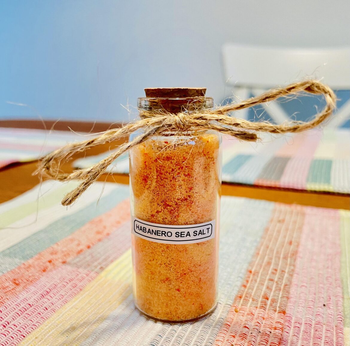 When life gives you habaneros, make habanero salt