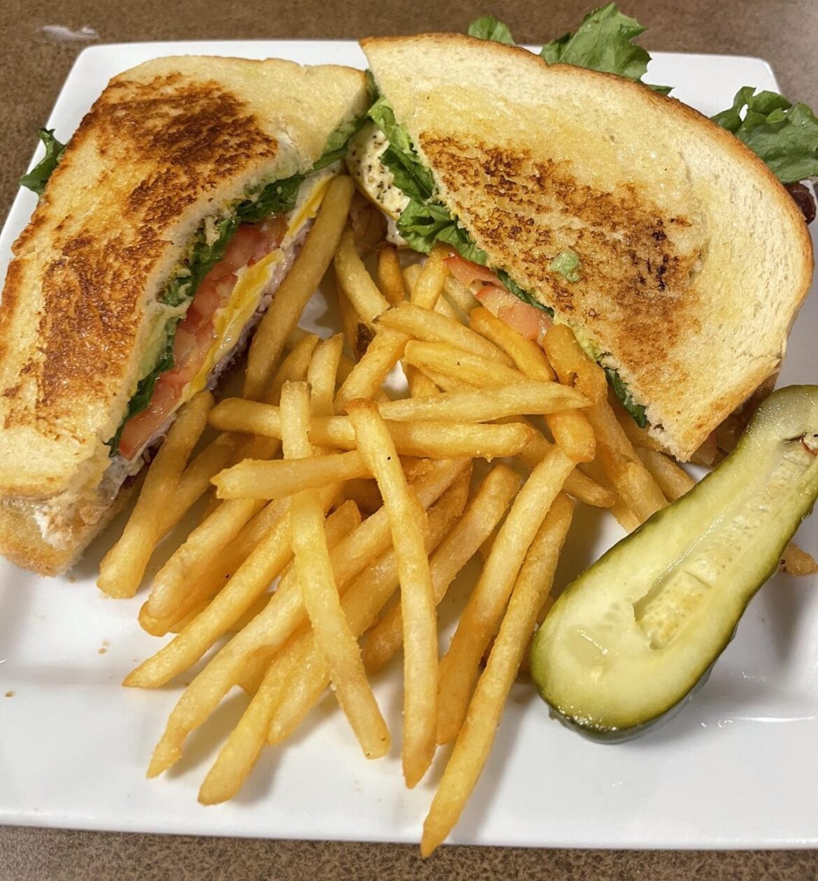 Turkey Sandwich with egg😍