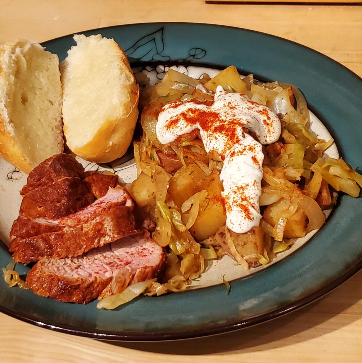 Hungarian Pork and Potatoes