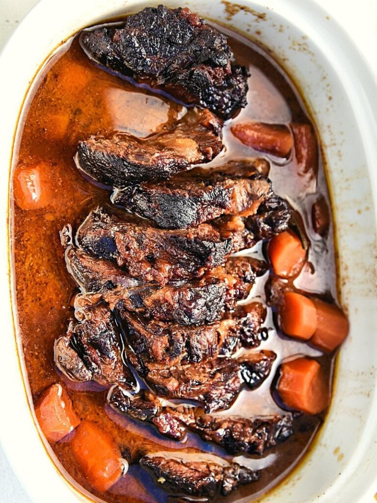 Onion-Braised Beef Brisket